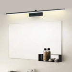applique murale led moderne noire fixée 100cm 90260v 20 lumières chambre salon cuisine