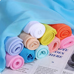 tissu polyester mousseline uni moderne 150cm large robe mariage capes écharpes rideaux bricolage