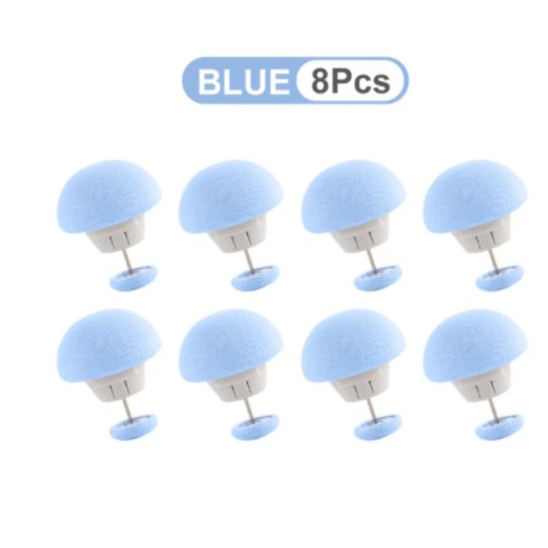 boutons lit moderne rose bleu blanc adhésifs set pièces minimalistes