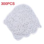 clips papier blancs simples accessoires organisation 100 pièces plastique pp qualité durable économiques