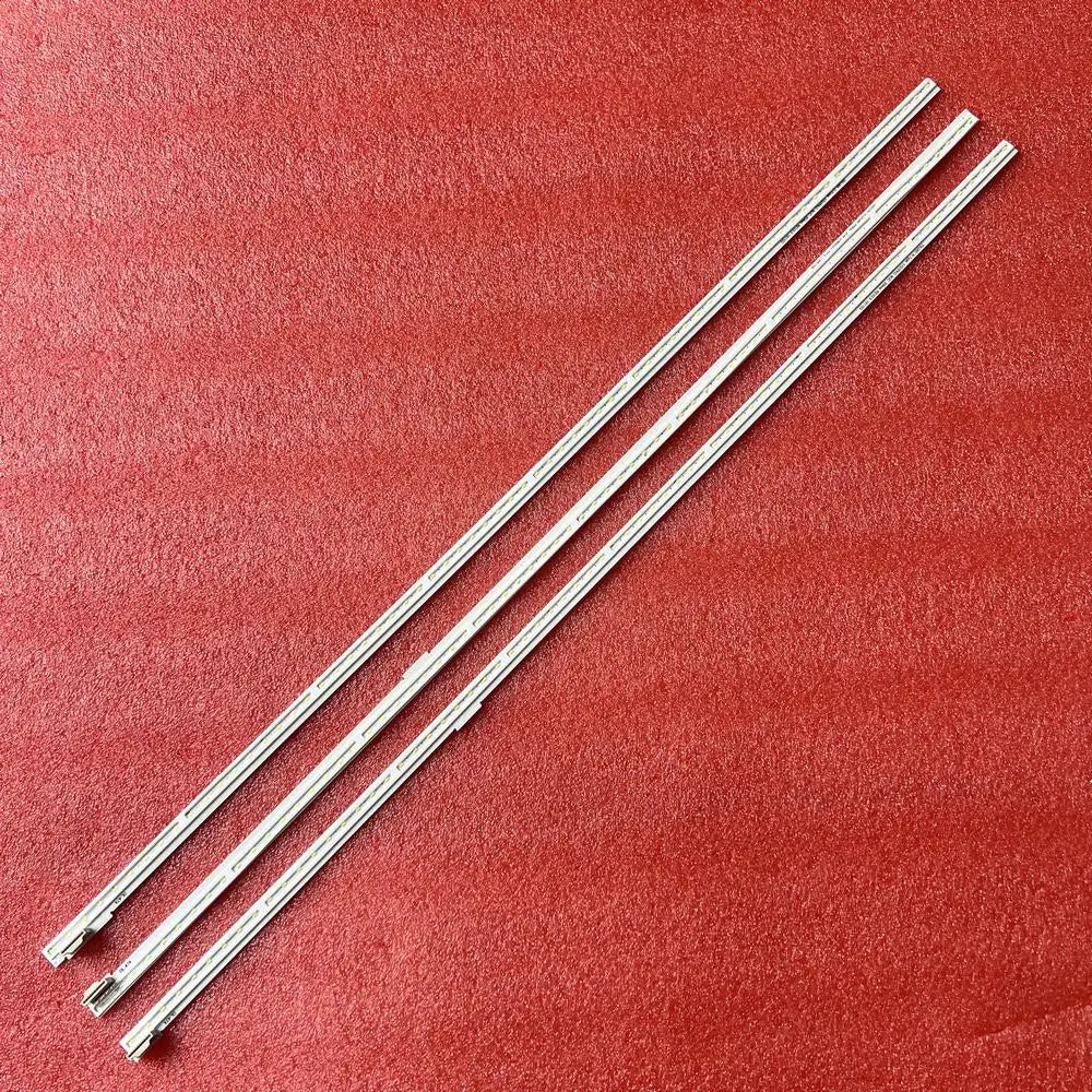 barres lumineuses led blanc modernes clips fixation sans cable aluminium
