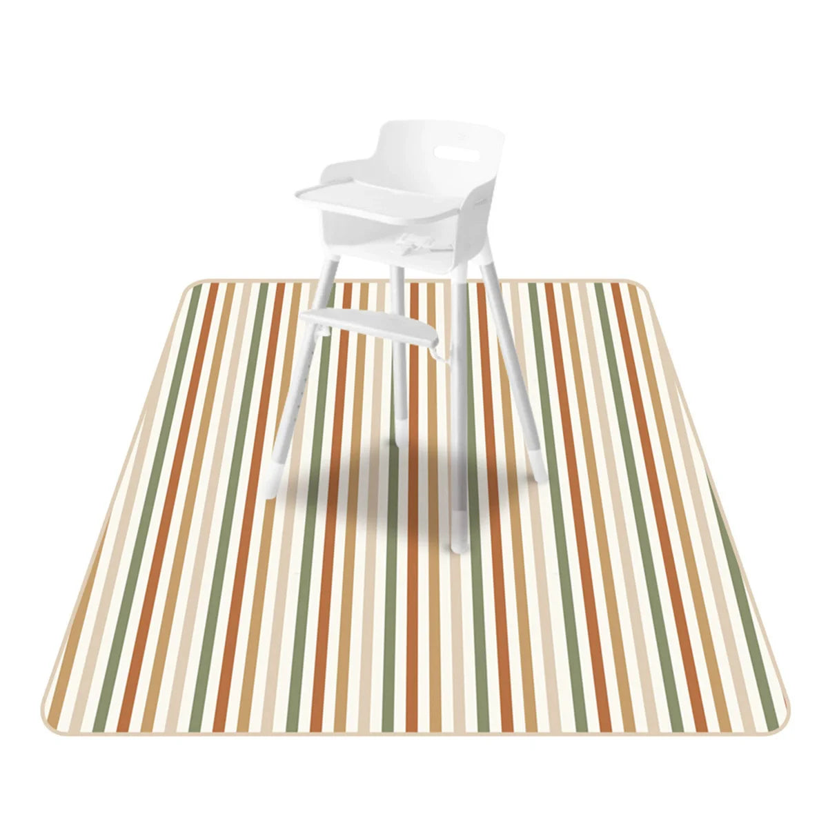 tapis imperméable anti dérapant voitures rayures dinosaures fleurs moderne enfantin blanc orange bleu vert