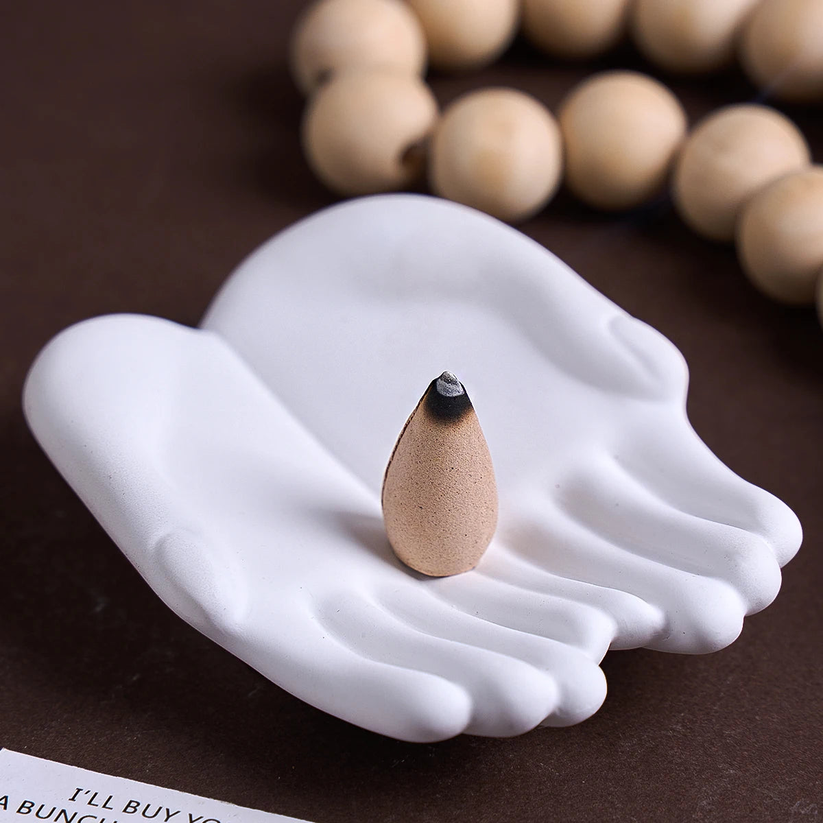moule silicone main pied transparent deco minimaliste sculptural anneaux bougie encens