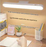 lampe moderne rechargeable télécommande réglable lumière blanche grille perforations adhésif chambre étude