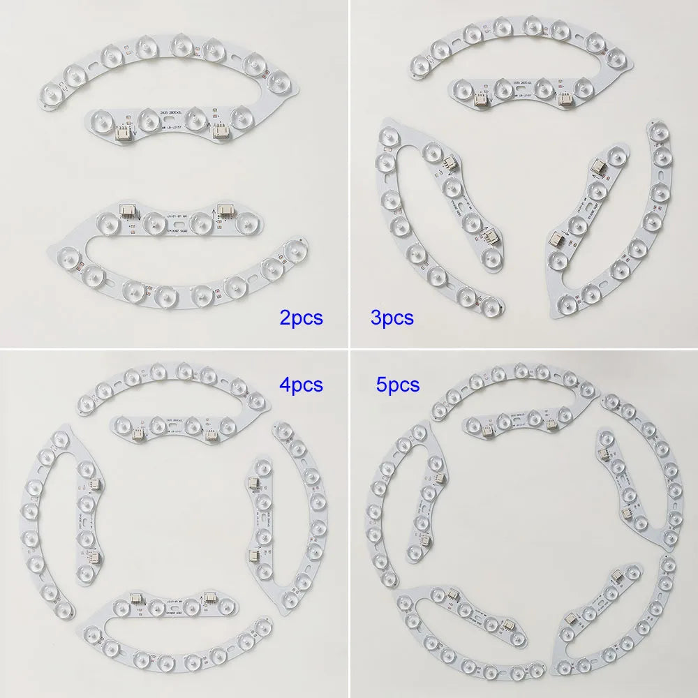 bande led flexible blanc moderne connecteurs souder 12w 9w 24.5cm 10cm
