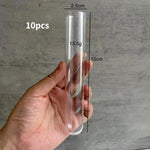 supports fleur silicone beige blanc texture marbrée moderne minimaliste tubes essai transparents