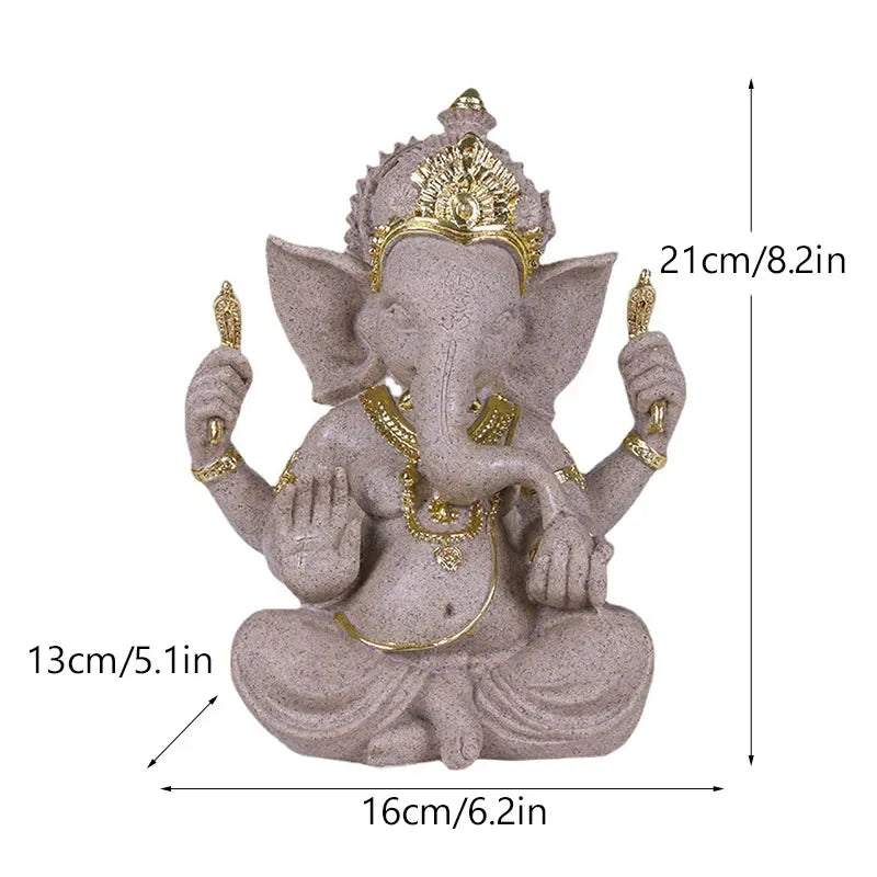 statues religieuses hindoues blanc texture granulée détails sculptés classique feng shui décoration intérieure