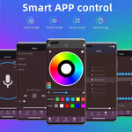 ruban led multicolore moderne adhésif télécommande synchronisation musicale controle application 10m 15m 20m 30m