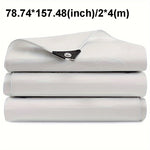 voile d'ombrage blanc imperméable anti uv résistante camping jardin patio
