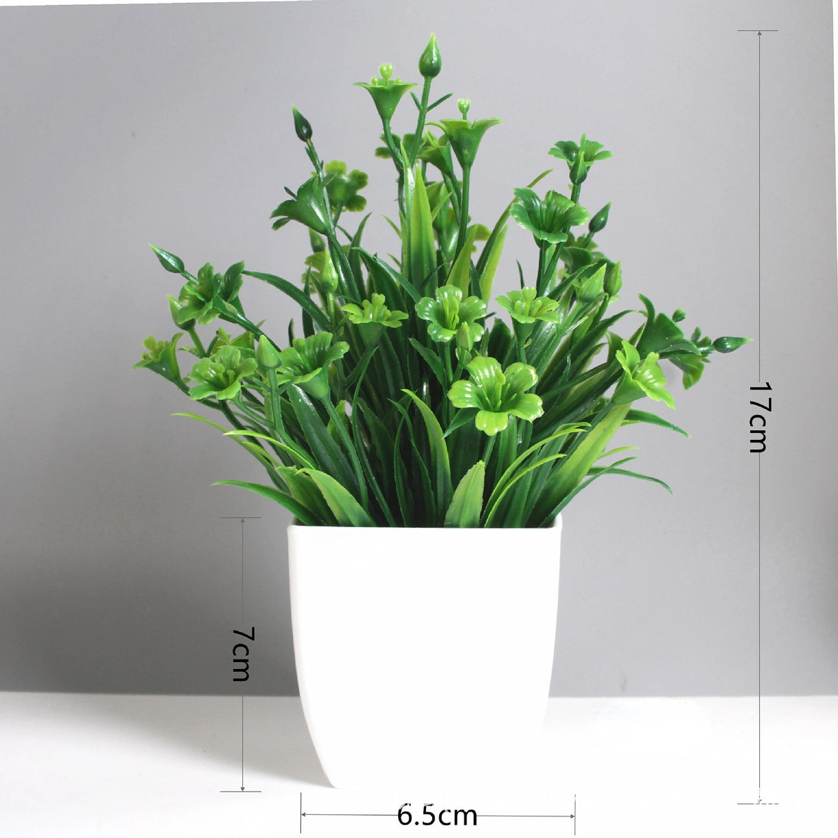 plantes artificielles vertes moderne pot blanc extérieur décoration chambre feuilles régulières exposant