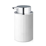 ensemble salle bain noir moderne distributeur savon liquide porte brosse dents plateau savon rayures