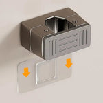 supports mural adhésifs balai pelle noir gris modernes respectueux environnement multiple outils nettoyage cuisine