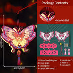 lanternes décoratives fleur papier rouge rose violet vert ancien tassel chain festive
