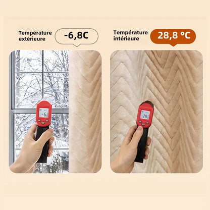 Rideau antibruit isolant pour chambre et salon