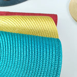 Collection de sets de table ronds multicolores pour décoration
