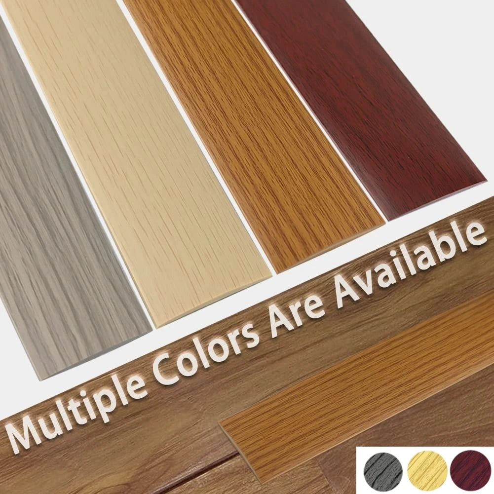 ruban transition sol adhésif aspect bois moderne gris beige marron clair rouge 50mm