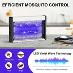 piège insectes anti moustiques uv lumière moderne noir violet grille autonomie chambreintérieur