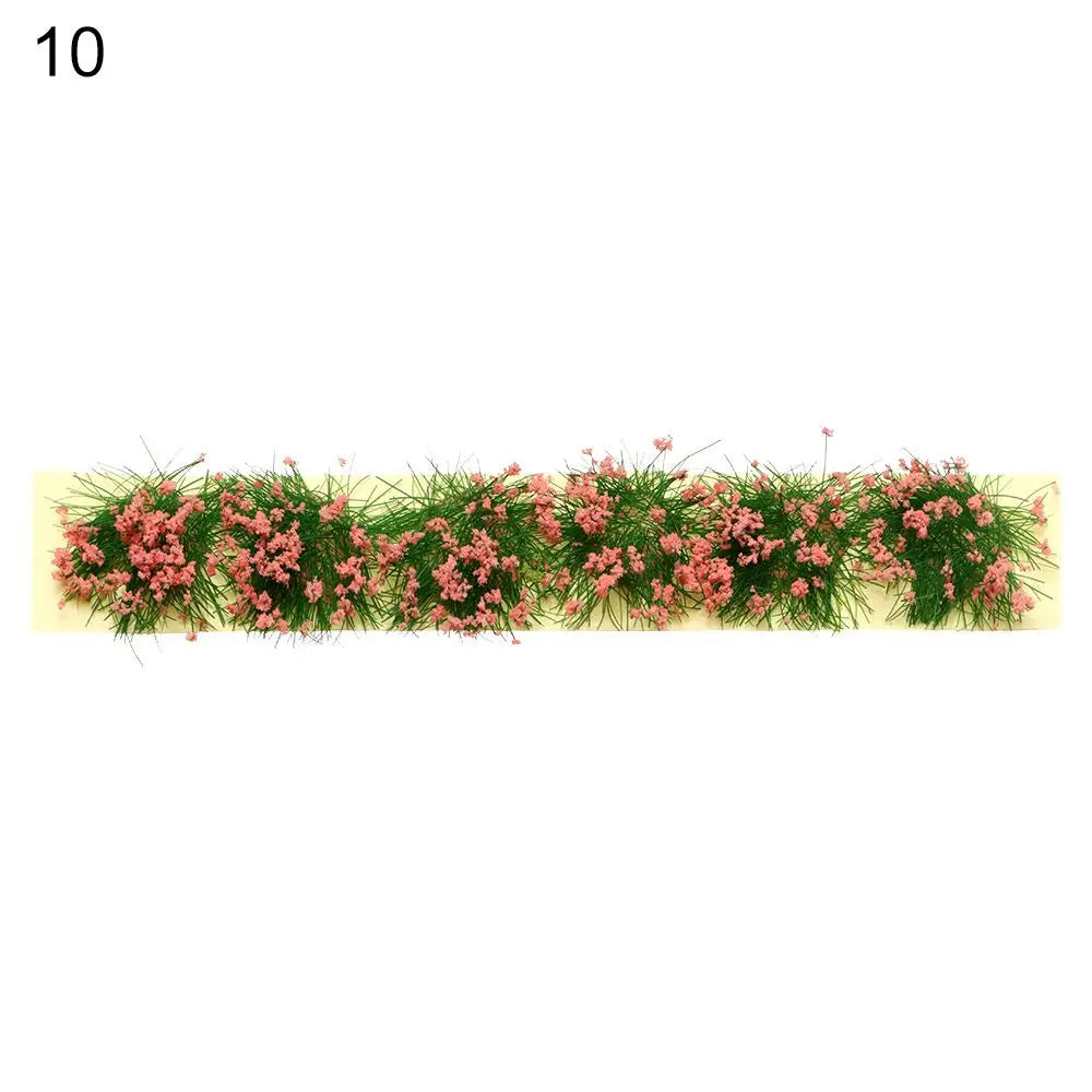 rubans decoratifs fleurs artificielles vert rouge jaune blanc rose pastorales jardin bricolage decoration table