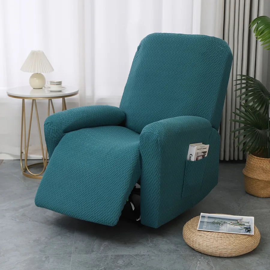 housses fauteuil relax tissu motifs gris moderne adhésif poche salon extérieur
