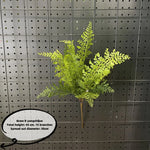 plantes artificielles soie vertes feuilles fines naturelles extérieur accrochées fêtes mariages