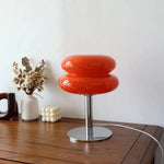 lampe table moderne jaune brillante chambre coucher veilleuse 6w 10w led opaque