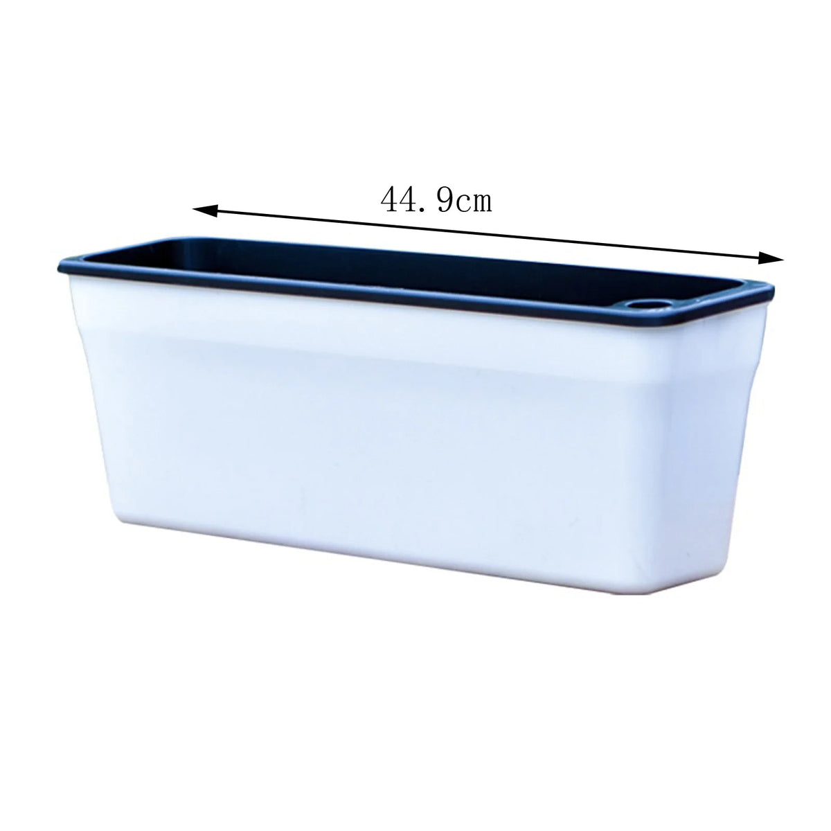 jardinière moderne arrosage intégré indicateur eau poignées aération racines amovible blanc noir