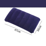 coussin gonflable imperméable mousse pe polyester coton bleu violet vert rouge moderne camping voyage