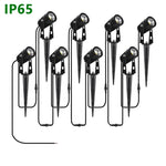 projecteur led jardin 50w étanche ip65 moderne noir 2m cable
