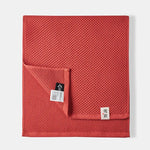 serviette coton rouge moderne absorbante rapide 33x72cm lavage main qualité adulte toilette
