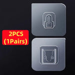 supports murals transparents adhésifs modernes pvc opaques 6cm 6cm multiples utilisations