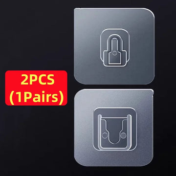 supports murals transparents adhésifs modernes pvc opaques 6cm 6cm multiples utilisations