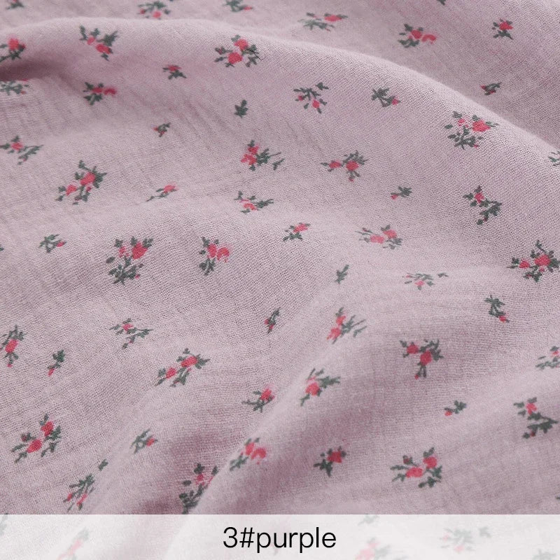 tissu coton fleurs roses légères bricolage serviettes enfants doux classique opaques