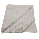 serviette coton blanc rayures dorées classique 1m 5m abrasion résistance tufting cloth