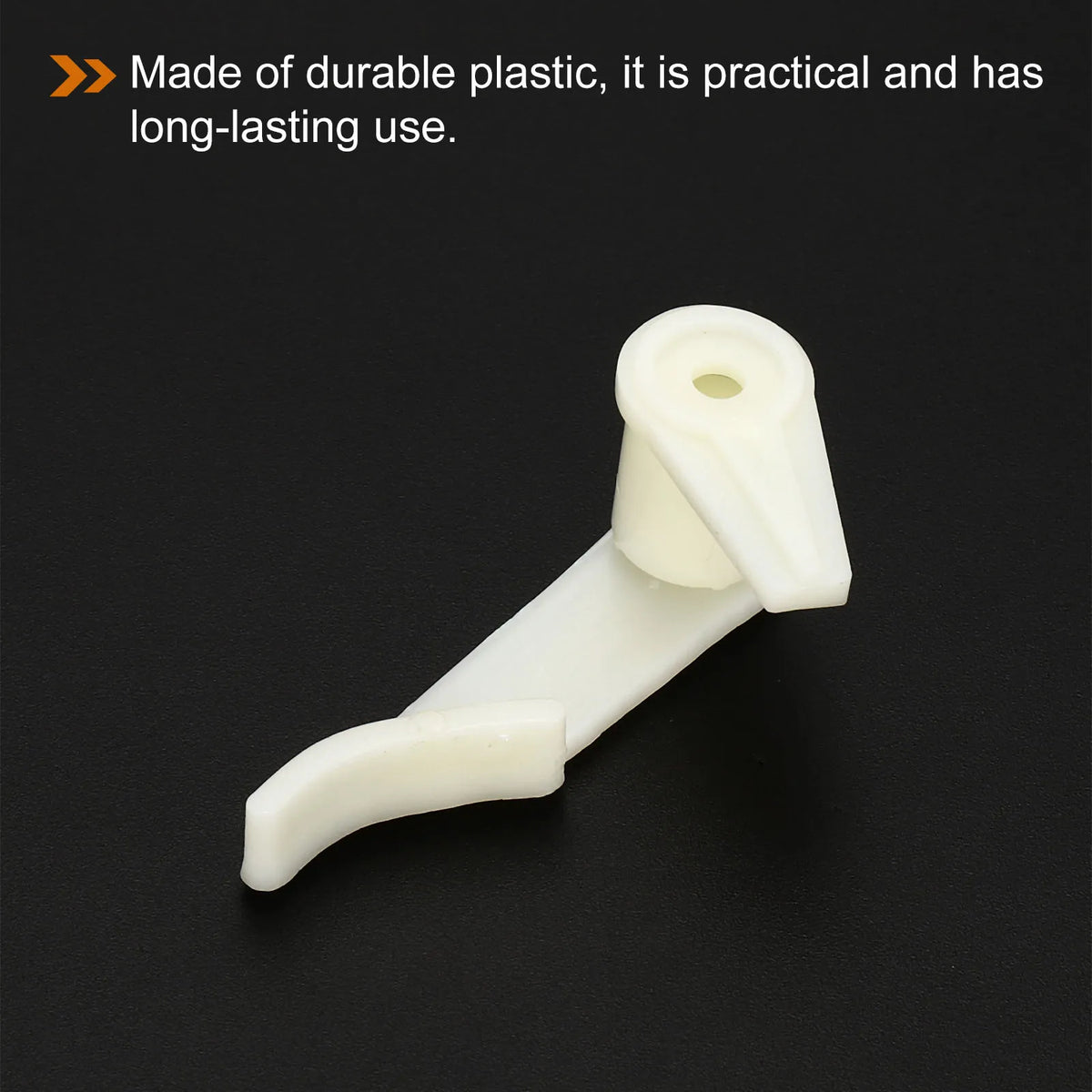 clips fixation blanc plafonnier vis led abat jour accessoire éclairage pratique utilitaire