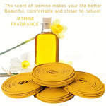 ruban parfumé jaune texture veloutée moderne désodorisant vrac 6.5cm salon yoga meditation