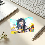 autocollants protection cartes credit dessin anime personnalisables adhésifs modernes bleu noir violet