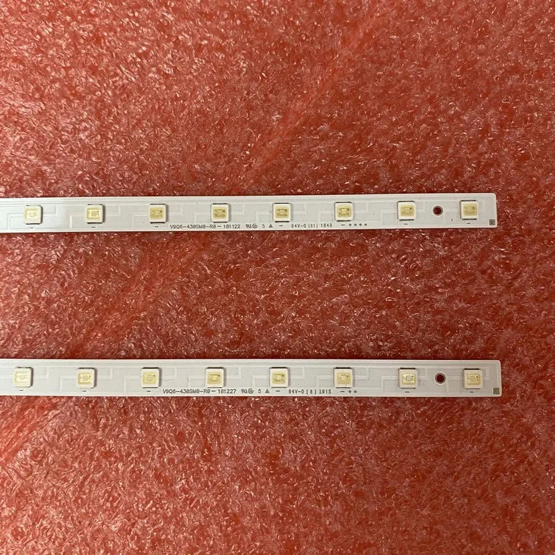 bande lumineuse led blanc moderne diodes alignées connecteur souder télévision rétro éclairage compatible led