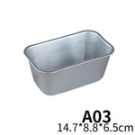 moules pain aluminium argenté modernes antiadhésifs diverses tailles cuisine pâtisserie boulangerie gadgets