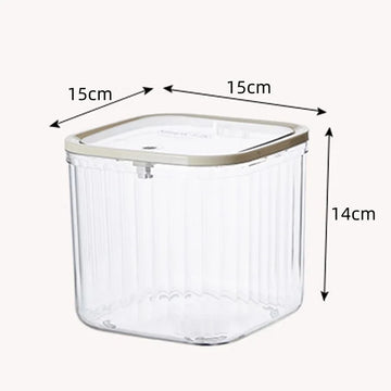 boîtes rangement modernes transparentes réutilisables bijoux rangement minimaliste poignées