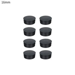 bouchons trou noirs plastique adhésifs pratiques pièces round variées dimensions