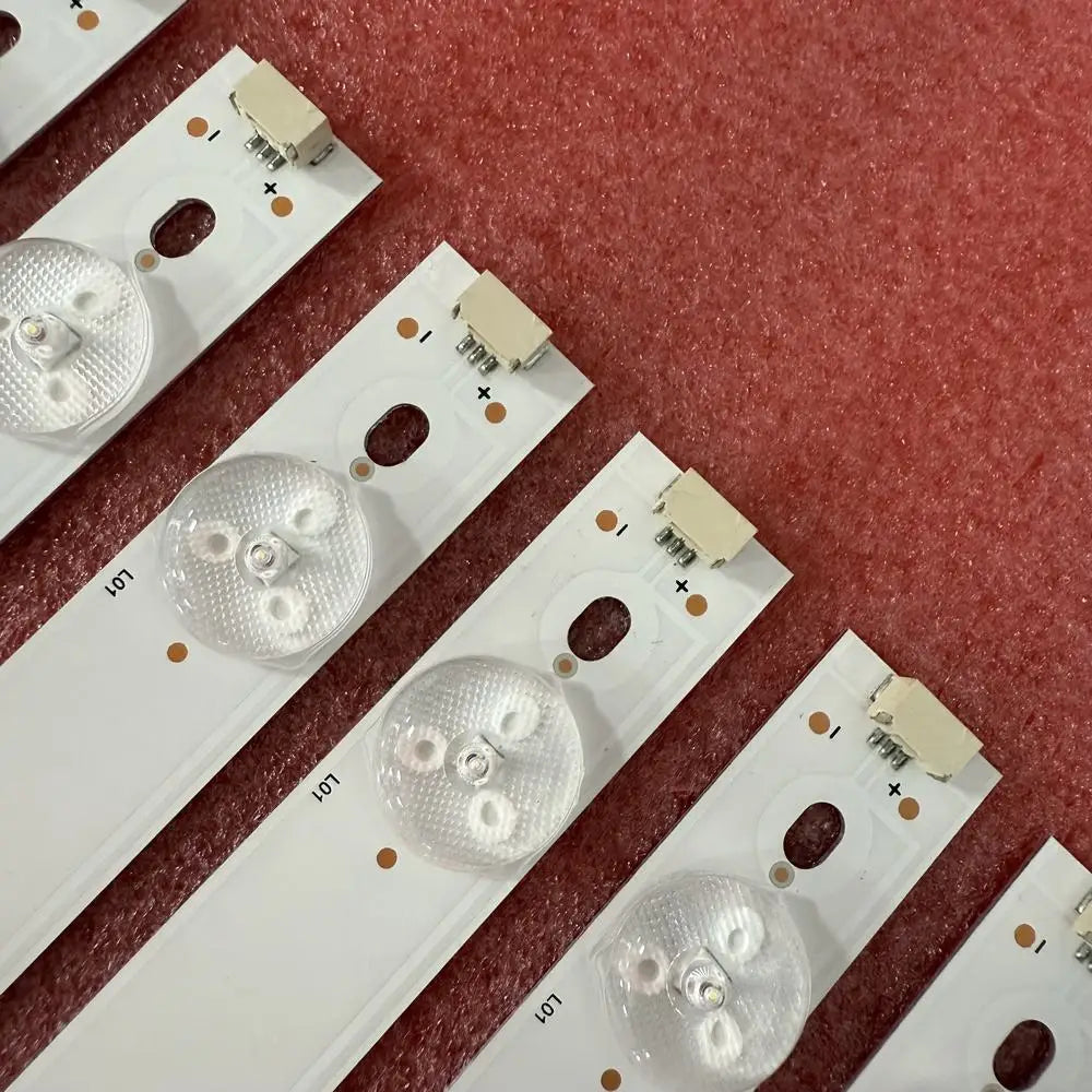 bandes led blanc rondes translucent modernes connecteurs électriques aluminium sans câble