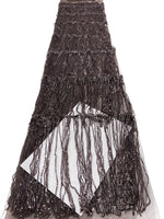 ruban décoratif dentelle franges mariage élégant festif rouge rose doré bordeaux gris noir
