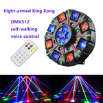 projecteur laser noir effet led rgbw télécommande dmx512 karaoké discothèque