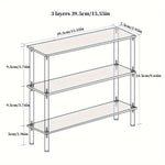 présentoir transparent acrylique support rangement vis fixations moderne cupcakes figurines