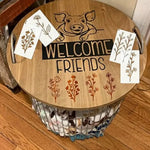 stencils blancs fleurs stylisées minimaliste peinture murale diy decoration motifs opaques exemples inclusion