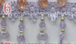 ruban decoratif dentelle coeurs 14 couleurs 6.5cm largeur mariage decoration elegante