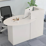 petit d'appoint moderne bois blanc salon travail compact