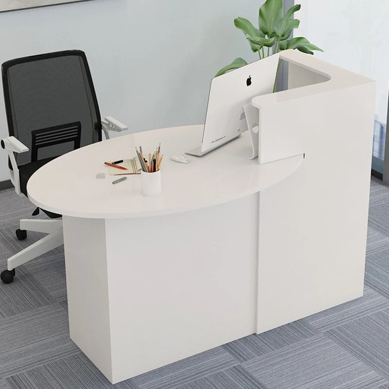petit d'appoint moderne bois blanc salon travail compact