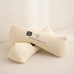 oreiller forme couverture polyester texture minimaliste beige taupe lit decoration