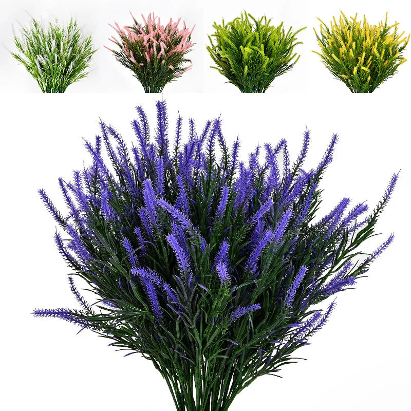 bouquet fleurs artificielles violet rose blanc moderne décoration intérieure extérieur soie naturelle minimaliste